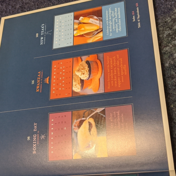 Holiday Baking illustrated recipe book by Sara Perry Hannukah Christmas - Picture 3 of 15